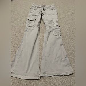 Garage cargo flare pants size 00